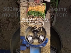 500 kg/h Futtermittelpellet-Müllmaschine Futtermittelverarbeitungsmaschine