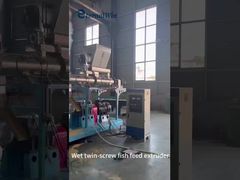 Fish feed pellet production line