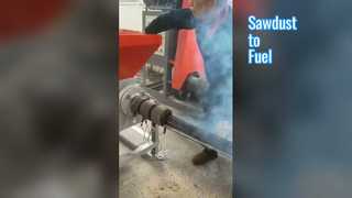 Sägemehlbrikettmaschine