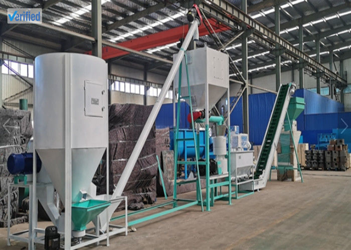 Anpassungsfähige Pelletierungsanlage für Futtermittel mit Installation durch Ingenieur und 380V/50Hz/3Phasen-Stromversorgung
