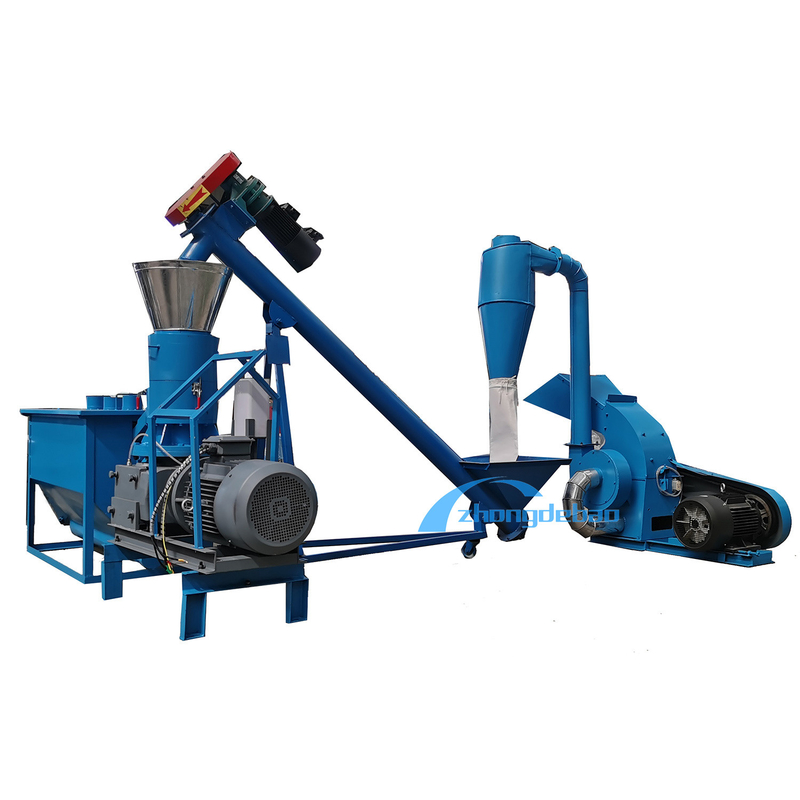 Rolle 250~500kg/h drehen die hölzerne Stroh-Sägemehlkugel des Kugelmühlbiologischen brennstoffes, die für Garantie der Hausheizung 1 macht