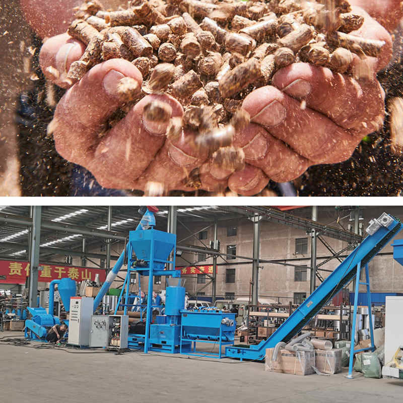 der Biomasse-90-160kw Kugel-automatische Verpackungsmaschine Kugel-der Fertigungsstraße-10-30mm