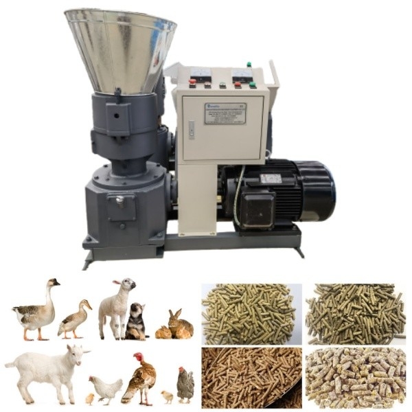 Passend für Kapazität die Geflügelreishülseerdnussweizengrießkleie Kugel-der Mühle50-1200kg/h
