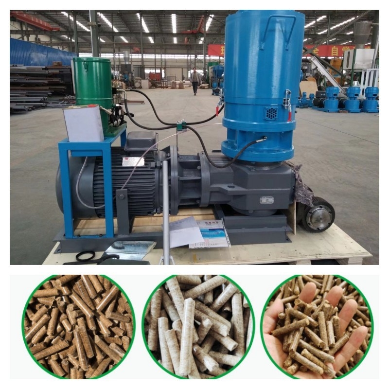 Würfel-hölzernes Kugel-Mühlbiomasse-Holz Chip Pellet Machine High Density der Ebenen-500KG/H