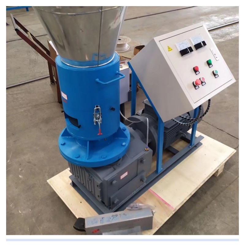 Würfel-hölzernes Kugel-Mühlbiomasse-Holz Chip Pellet Machine High Density der Ebenen-500KG/H