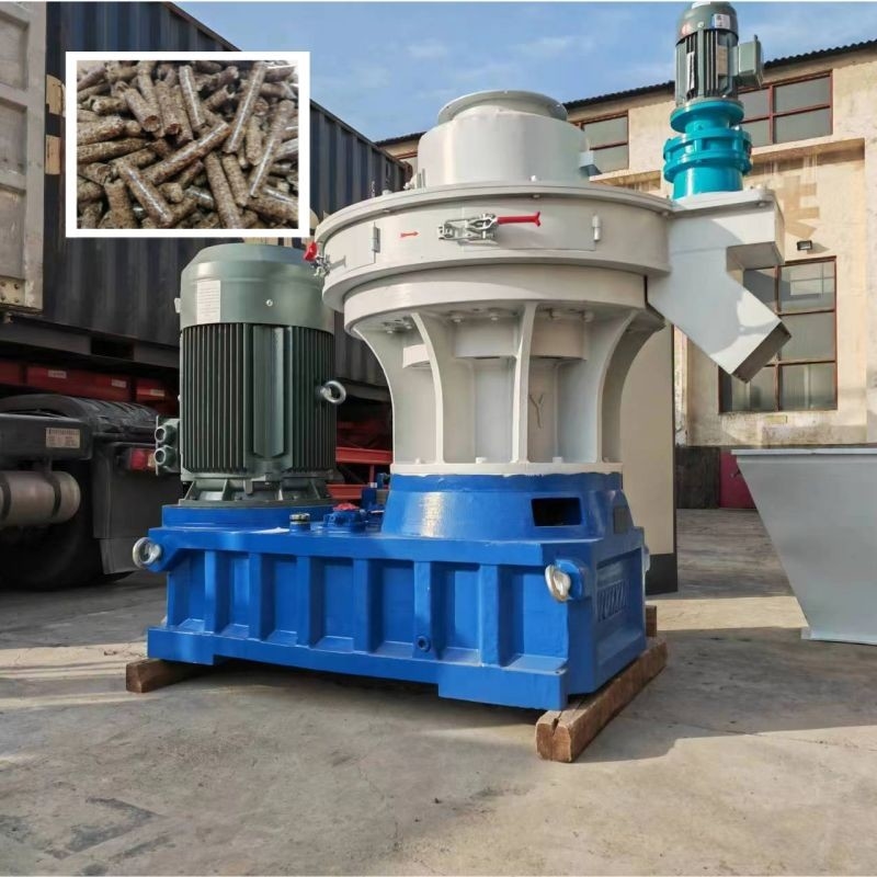Kugel-Mühle 1~3t/H Ring Die Biomass Fuel Wood mit 8mm Kugeln für Hausheizung