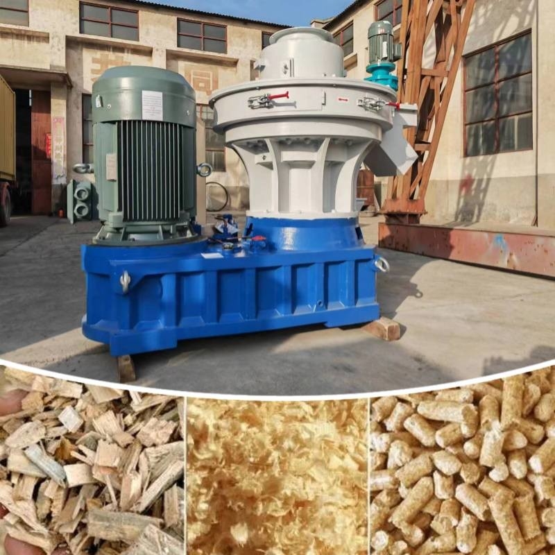 Kugel-Mühle 1~3t/H Ring Die Biomass Fuel Wood mit 8mm Kugeln für Hausheizung