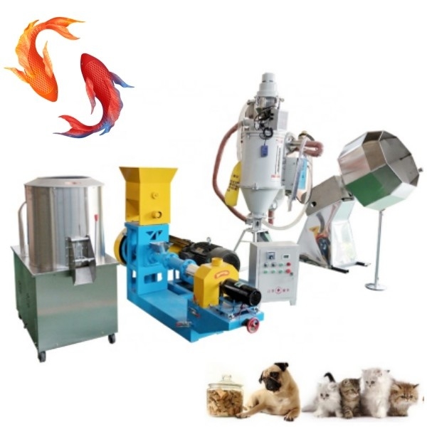 Haustier-Fische ziehen Produktions-Ausrüstung Energiesparende sich hin- und herbewegende Fisch-Zufuhr-Fertigungsstraßezeilenvorschub-Extrudermaschine ein