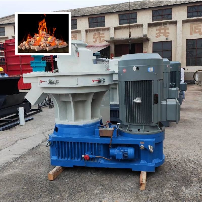 Mühle 1t/H Ring Die Biofuel Wood Pellet für hölzernen Chips Waste Wood Pelletizer