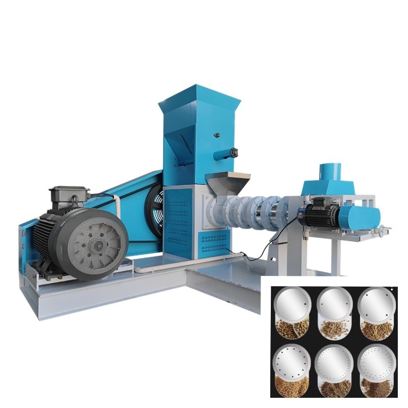 sich hin- und herbewegender Zufuhr-Extruder der Fisch-500kg/H mit 1-12mm Kugel-Nahrung- für Haustiereextruder mit CER