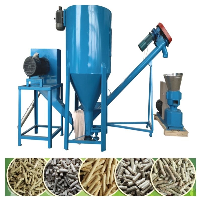 der Zufuhr-3kw-30kw Viehbestand-Kugel-Mühlmaschine Kugel-der Mühle50-1200kg/h 2.5-12mm