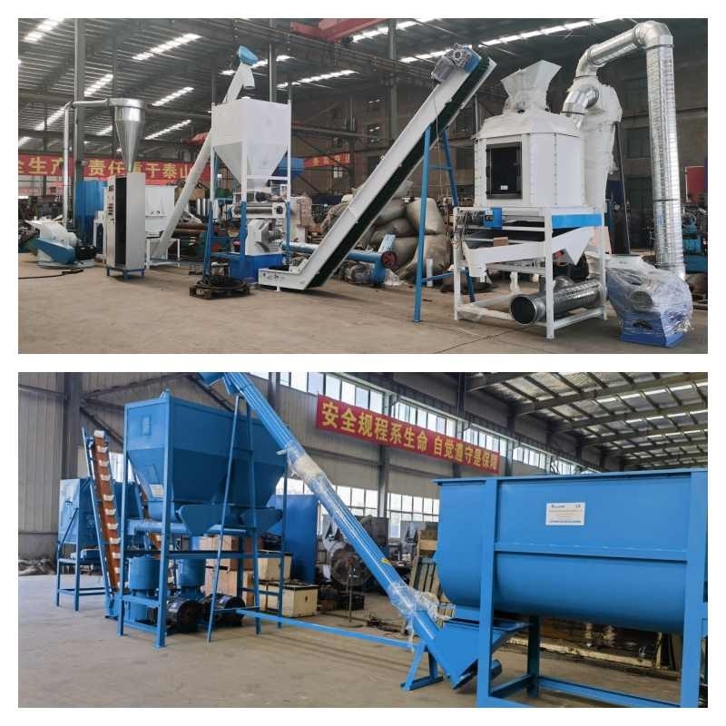elektrische der Zufuhr-30kw Kaninchen-Zufuhr-Kugel-Mühle Kugel-der Mühle300-400kg/h für Geflügel-Zufuhr