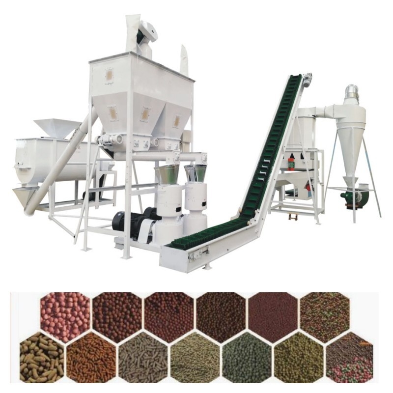 elektrische der Zufuhr-30kw Kaninchen-Zufuhr-Kugel-Mühle Kugel-der Mühle300-400kg/h für Geflügel-Zufuhr