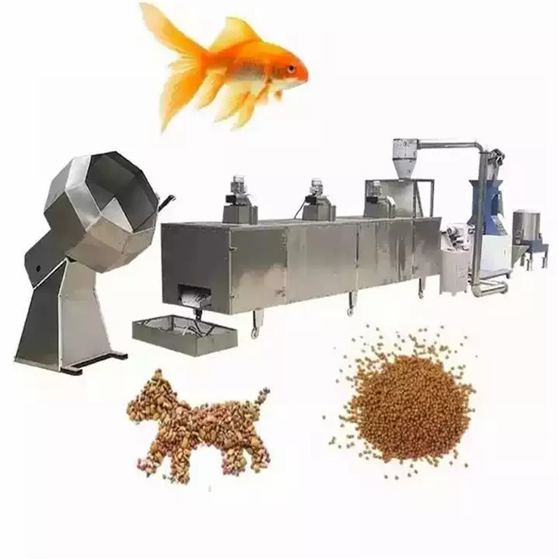 Sich hin- und herbewegendes Zufuhr-Fertigungsstraße-Zierfisch-Nahrungsmittelextruder CER der Fisch-500KG/H