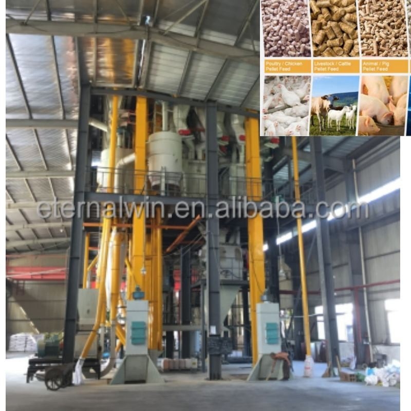 Futtermittelverarbeitende Maschinen 2-18mm Ring Die Granulator Pellet Mill Pellet Making Animal Feed Pellet Maschine Farm