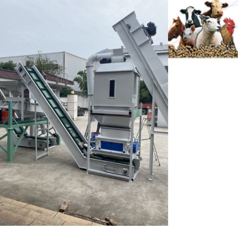 Kugel-Fertigungsstraße-Ring Die Poultry Feed Pellet-Mühltierfutter des Tierfutter-500kg/H