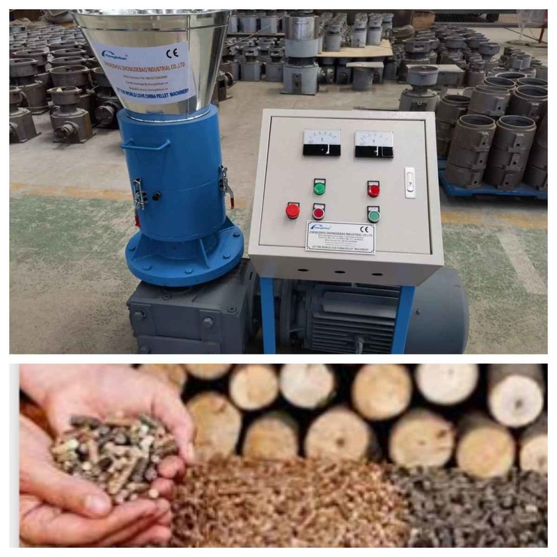 der Zapfwellenantrieb-500-1000kg/H Biomasse-Sägemehl-Kugel Kugel-Mühle10-80hp, die Maschine mit CER herstellt
