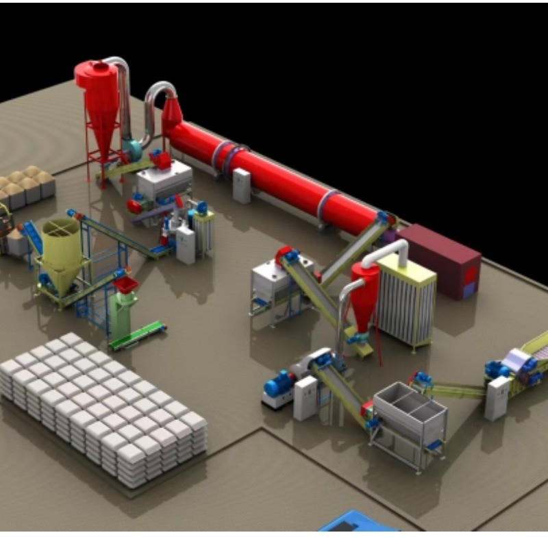 Biomasse-Ring Die Pellet Machine With-Verpackungsmaschine der Reis-Hülse-vertikale Kugel-Mühle5ton/h