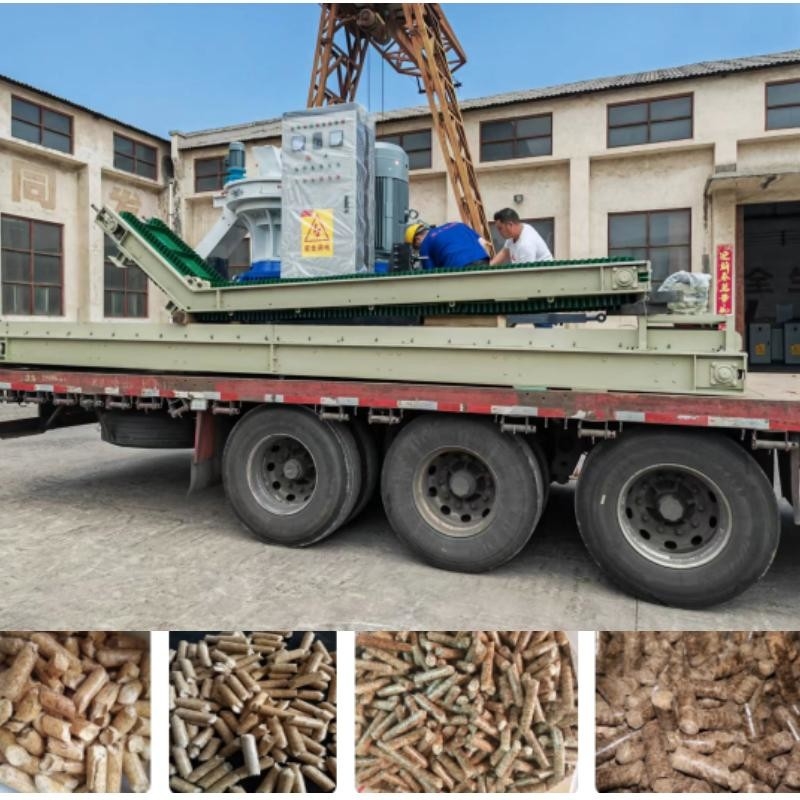 CER Biomasse-Kugel-Fertigungsstraße-große hölzerne Klotz-Biomasse-Kugel-Mühlmaschine