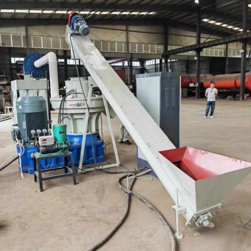 1-4T/H Automatische Holzpelletmühle Holzbrennstoff-Ringdüsen-Pelletmaschine