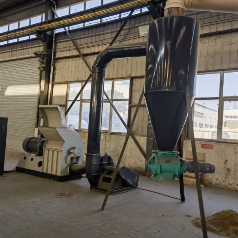 1-4T/H Automatische Holzpelletmühle Holzbrennstoff-Ringdüsen-Pelletmaschine
