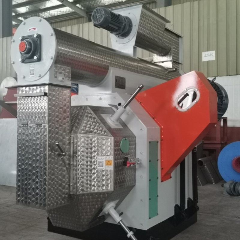 1-10T/H Ring Die Poultry Feed Pellet Mühlkleine Hühnerfutter-Kugel-Maschine 1.5mm 12mm