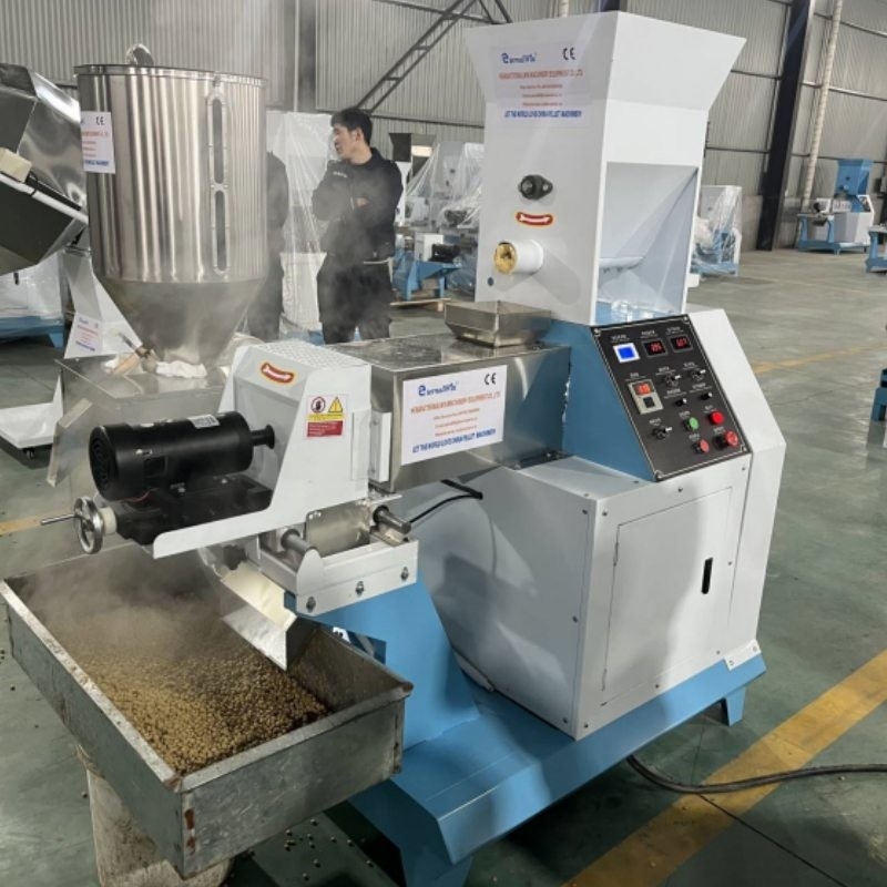 Automatische trockene Art Fisch-Zufuhr-Extruder-Nahrung- für Haustiereextruder-Maschinen-sich hin- und herbewegende Fisch-Futtermühle