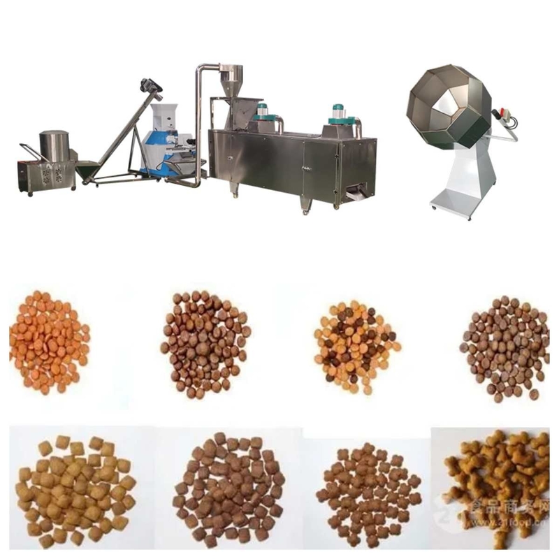 Automatisches sich hin- und herbewegendes Fisch-Zufuhr-Fertigungsstraße-Fisch-Zufuhr-Haustier-Lebensmittelproduktions-Fließband