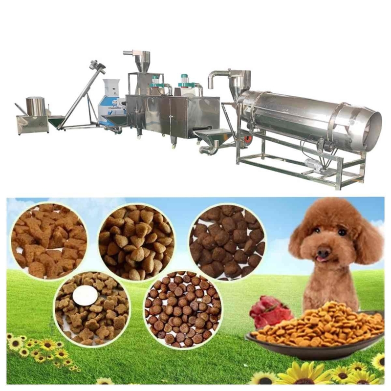Automatisches sich hin- und herbewegendes Fisch-Zufuhr-Fertigungsstraße-Fisch-Zufuhr-Haustier-Lebensmittelproduktions-Fließband