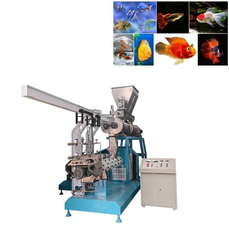 sich hin- und herbewegende Zufuhr-Fertigungsstraße-Doppelt-Schrauben-sich hin- und herbewegende Fisch-Zufuhr-Maschine der Fisch-2000kg/H