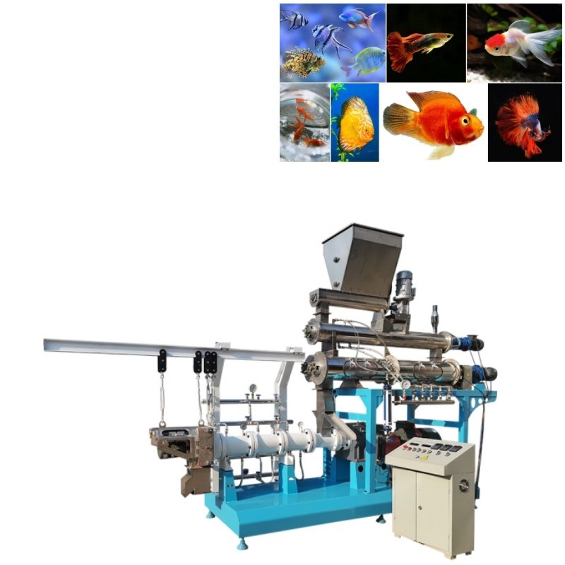 sich hin- und herbewegende Zufuhr-Fertigungsstraße-Doppelt-Schrauben-sich hin- und herbewegende Fisch-Zufuhr-Maschine der Fisch-2000kg/H