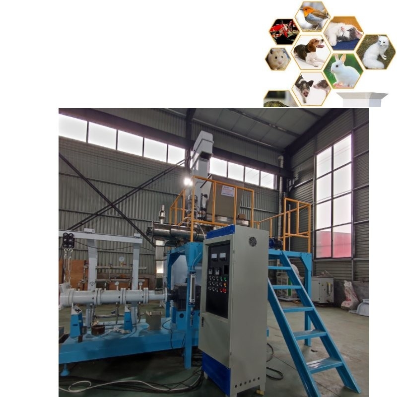 CER Fische ziehen das Schwimmen beizen die Herstellung maschinell bearbeiten 0.9-15mm Cat Dog Feed Making Machine ein