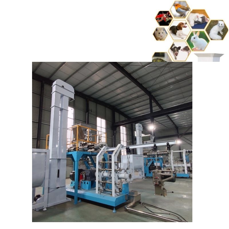 CER Fische ziehen das Schwimmen beizen die Herstellung maschinell bearbeiten 0.9-15mm Cat Dog Feed Making Machine ein