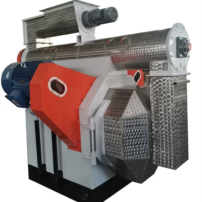 Mühlmaschinen-ziehen große Vieh-Schafe der Kugel-1tph horizontalen Ring Die Pellet Machine ein