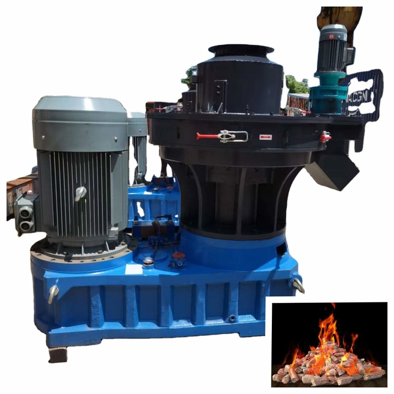 hölzerne Mühlmaschinen-Kokosnuss-Erdnuss-Hülse Ring Die Pellet Mill der Kugel-800-1000kg/H
