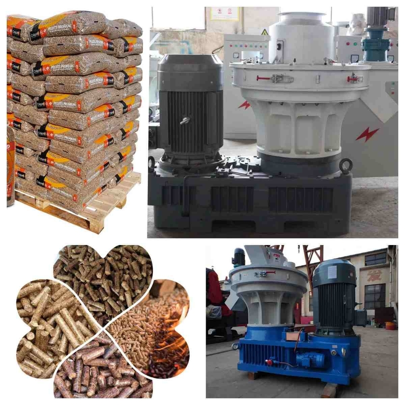 1-1.5ton/H Ring Die Pellet Mill Machine Holz-Reis-Hülse-Kugel, die Maschine herstellt