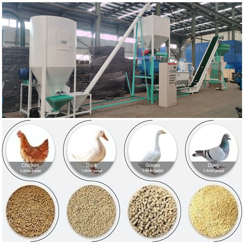 Luzerne-Kugel-Mühle Ring Die Animal Feed Processing-Maschinen-0.5-30 Tons/H
