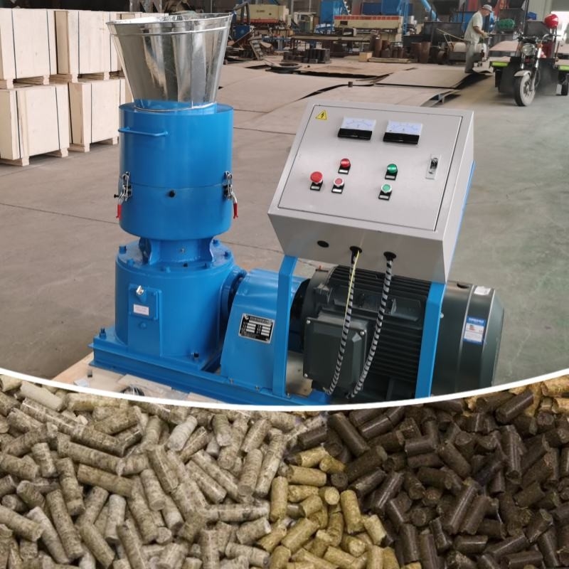 Geflügelfutterpellets Granulator Hühnerfutterpellets Maschine Tier 2,5-12 mm 1200 kg/h
