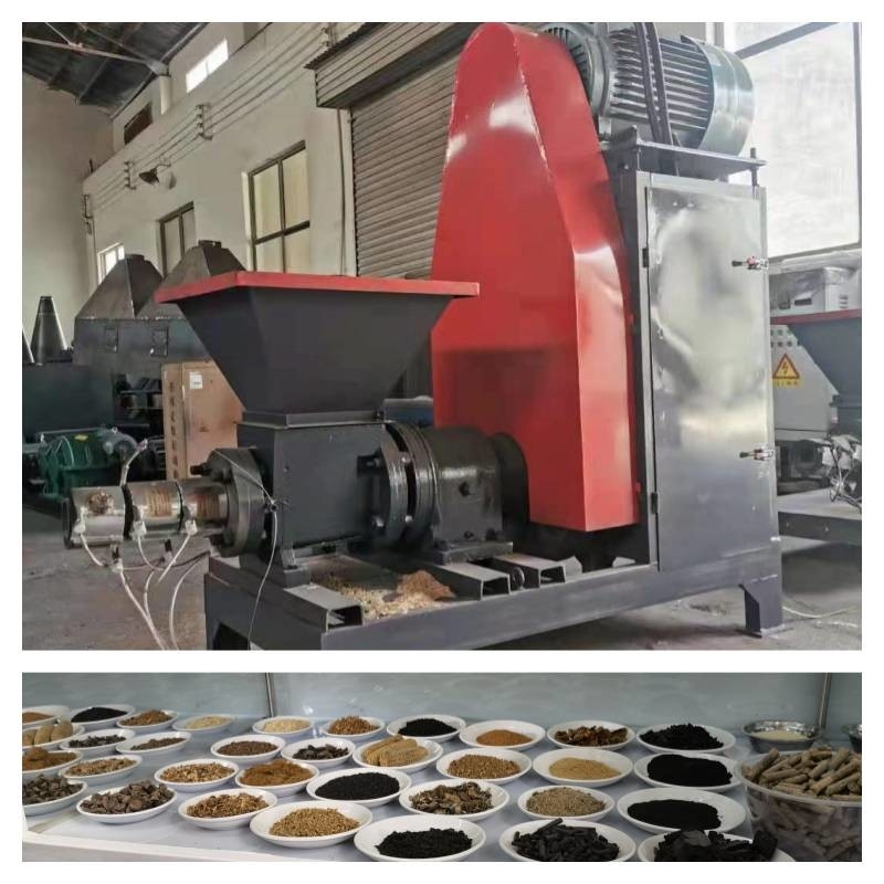8-10% Feuchtigkeits-Biomasse, die Dichte-des biologischen Brennstoffes der Maschinen-1.1-1.3g/Cm3 Brikett-Maschine brikettiert