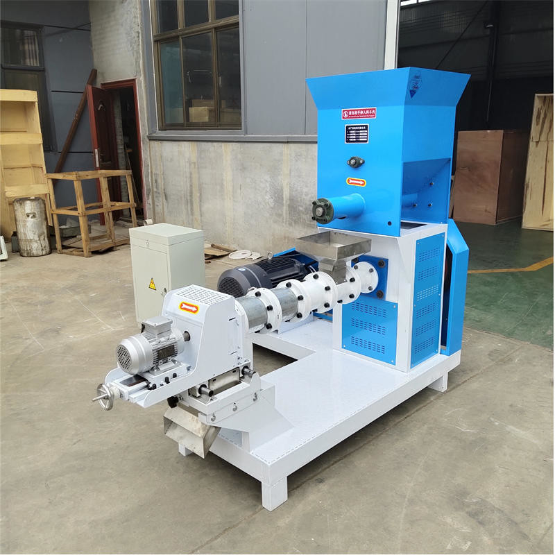 50 kg/h Kohlenstoffstahl Kleine Wasserprodukte Schraube Futtermittel Extruder für Haustiere