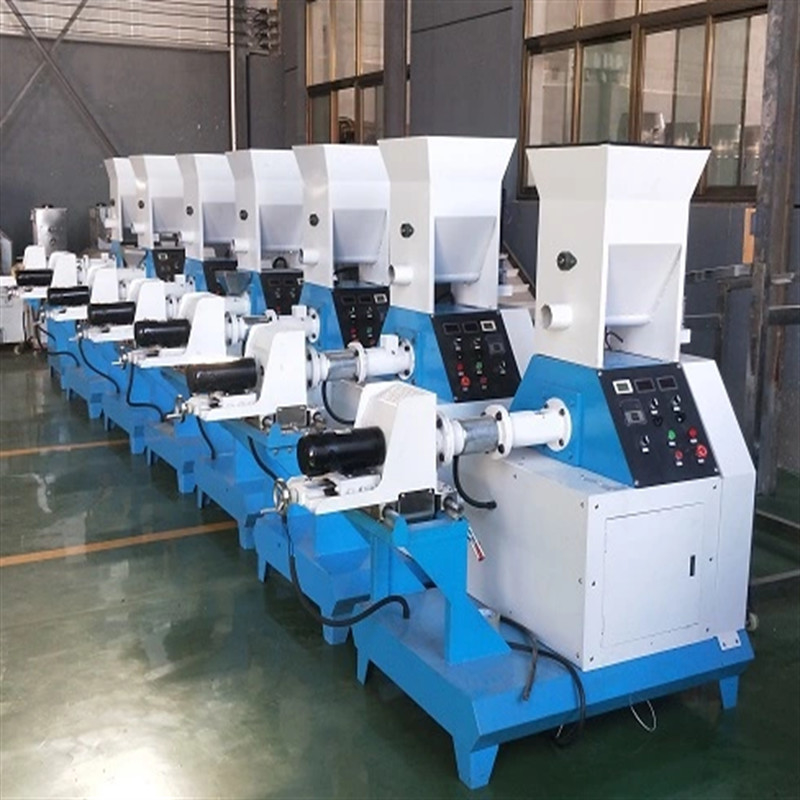 50 kg/h Kohlenstoffstahl Kleine Wasserprodukte Schraube Futtermittel Extruder für Haustiere