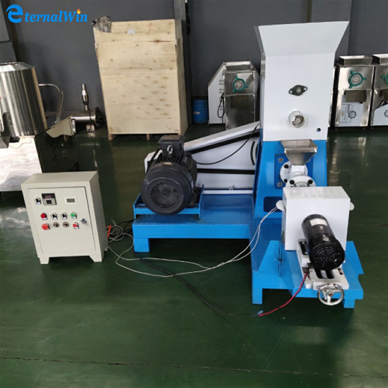 50 kg/h Kohlenstoffstahl Kleine Wasserprodukte Schraube Futtermittel Extruder für Haustiere