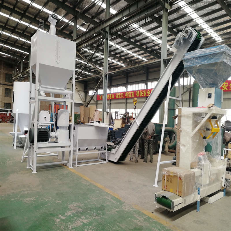 60-200kw Holzpellet-Produktionslinie Flat Die Pellet Mill und Rollenverschleißteile