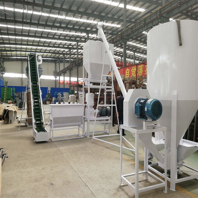 500-1000 kg/h Holzpellet-Produktionslinie / Biomassepellet-Produktionslinie 118KW