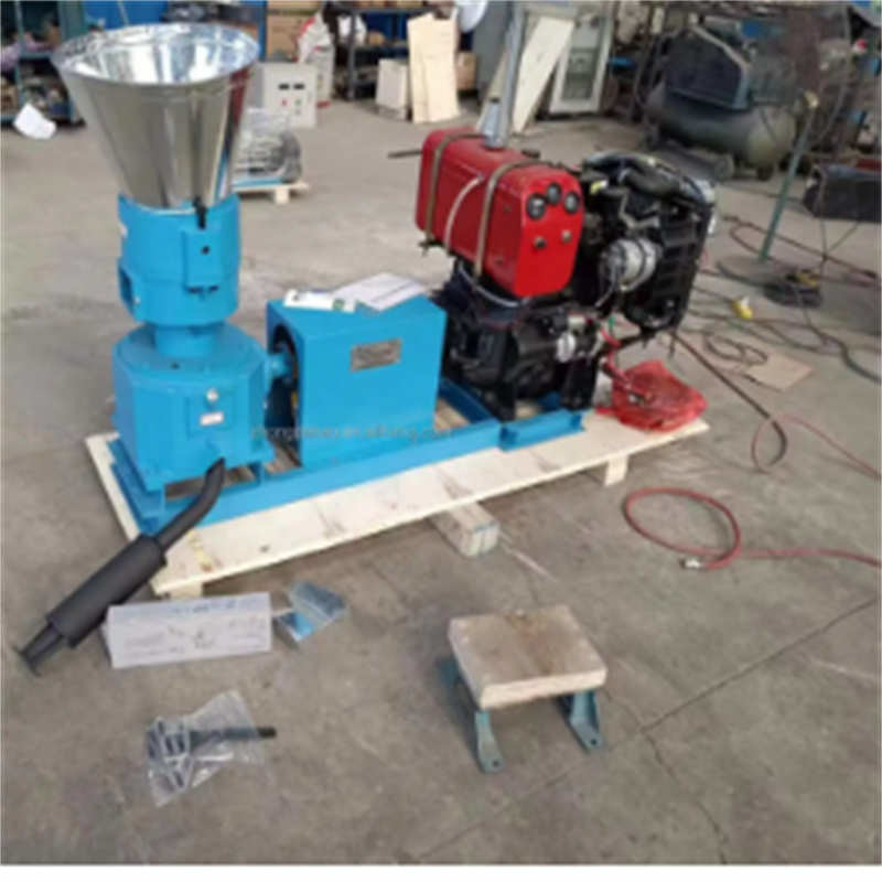 Geflügelfutter Pelletmühle Maschine Pelletmühle Pelletmachmaschine Maschine Haushalt 15HP 2200r/M