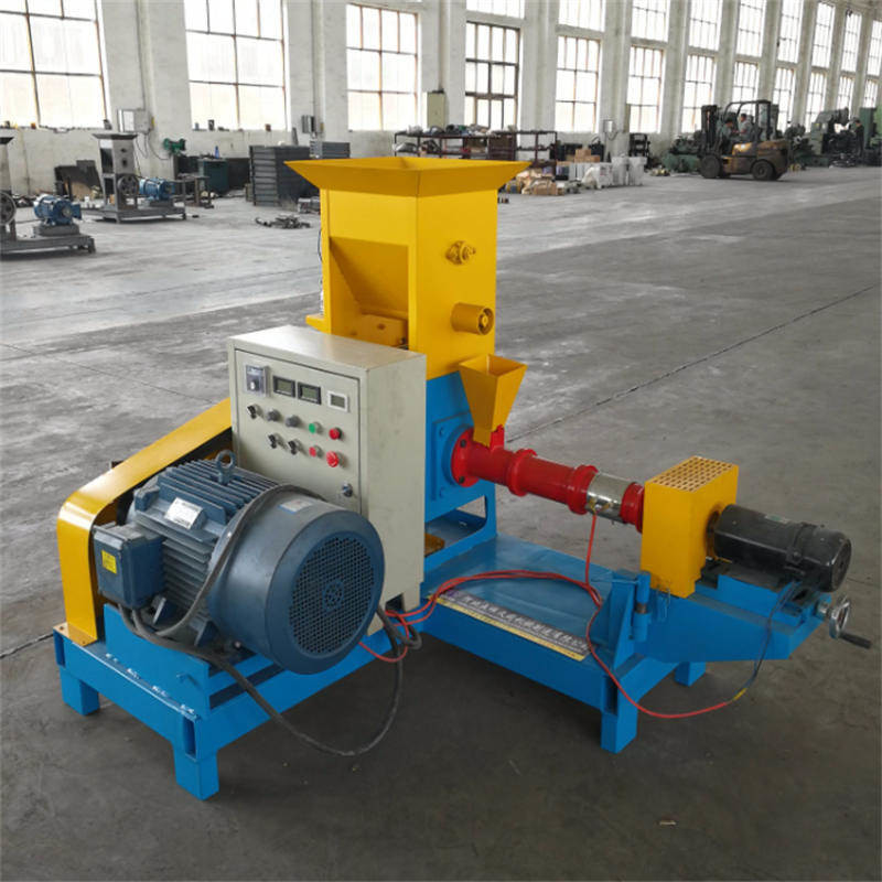 Einfache Trocken-Tyde-Fischfutter-Extruder schwimmende Fischfutterpellets 60-80 kg/Stunde Pellets herstellen