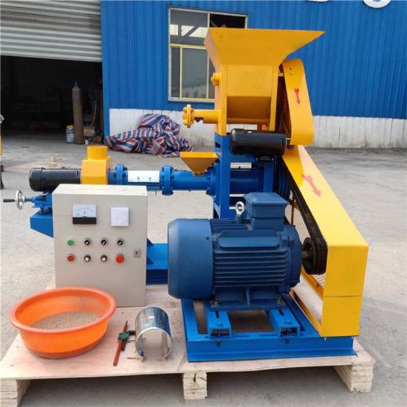 Einfache Trocken-Tyde-Fischfutter-Extruder schwimmende Fischfutterpellets 60-80 kg/Stunde Pellets herstellen