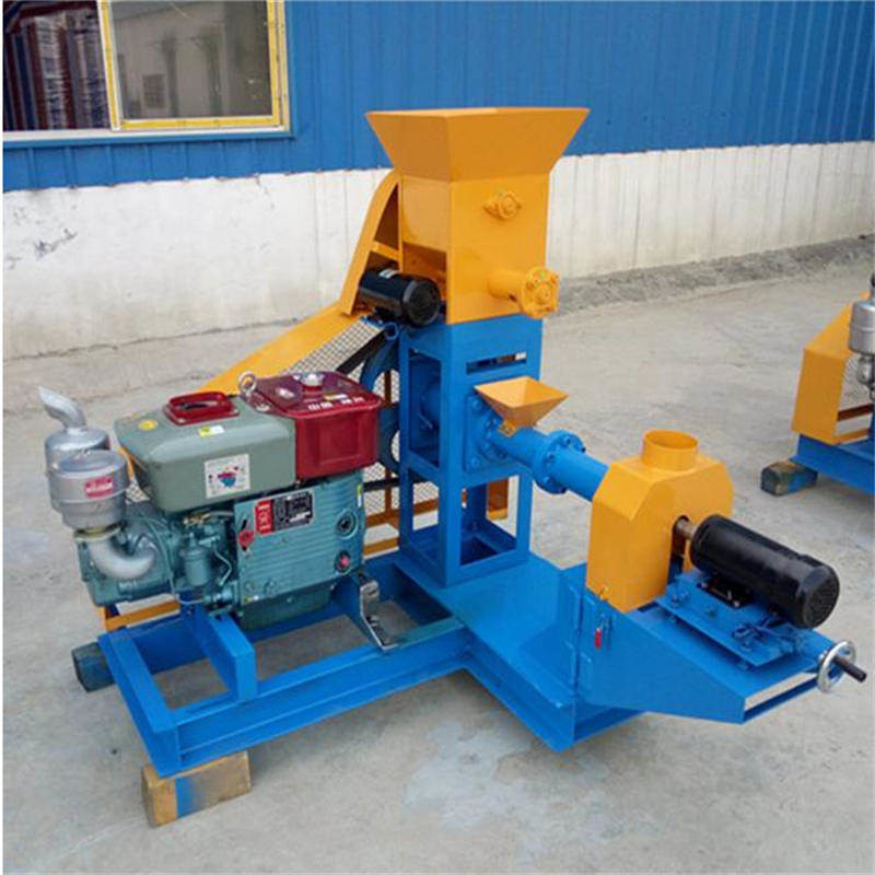 Einfache Trocken-Tyde-Fischfutter-Extruder schwimmende Fischfutterpellets 60-80 kg/Stunde Pellets herstellen
