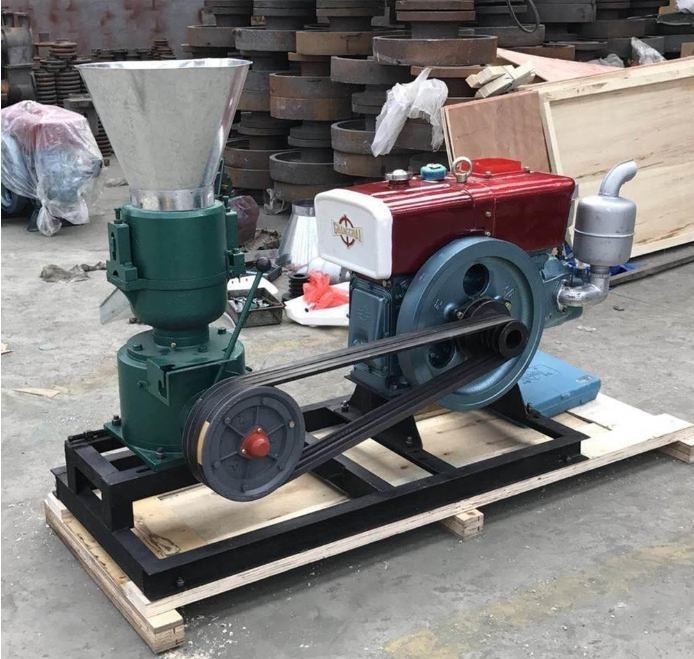 22 HP Futtermittel Pellet Mühle Farbe Anpassung für Hühnerfutter