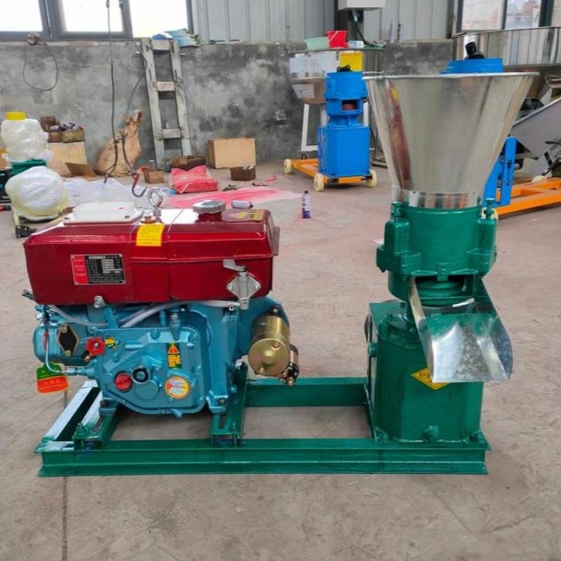 22 HP Futtermittel Pellet Mühle Farbe Anpassung für Hühnerfutter